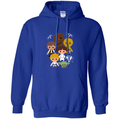 Film T-shirt Cute Kawaii Style Heroes Graphic Royal