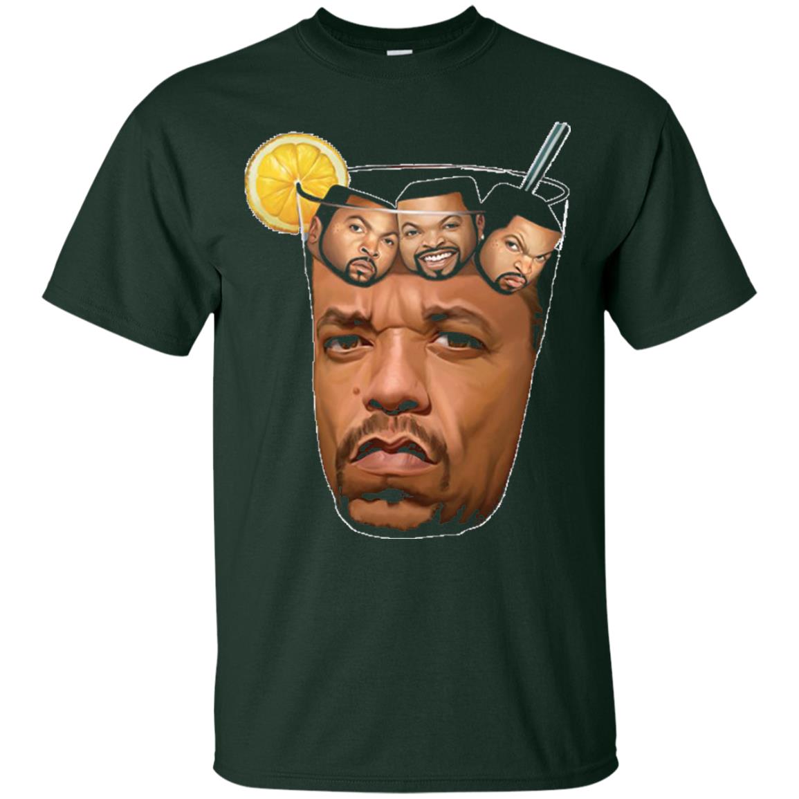 Ice T With Ice Cubes Funny T-shirt Forest
