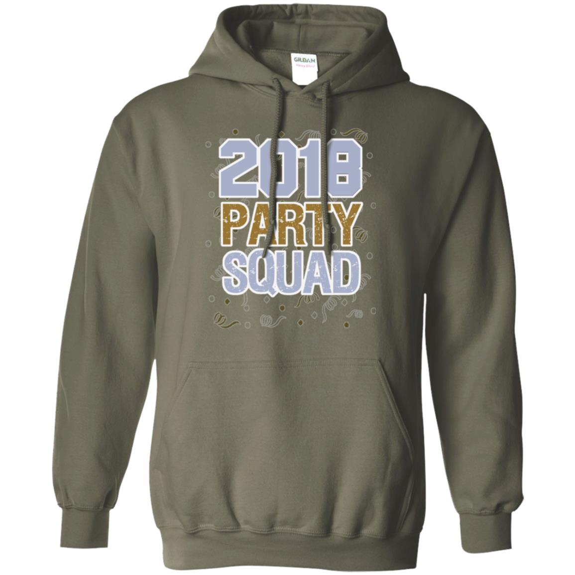New Years Eve 2018 T-shirt Party Squad Military Green