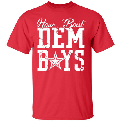 How Bout Dem Boys T-shirt Red