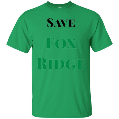 Elementary T-shirt Keep Calm And Save Fox Ridge Irish Green