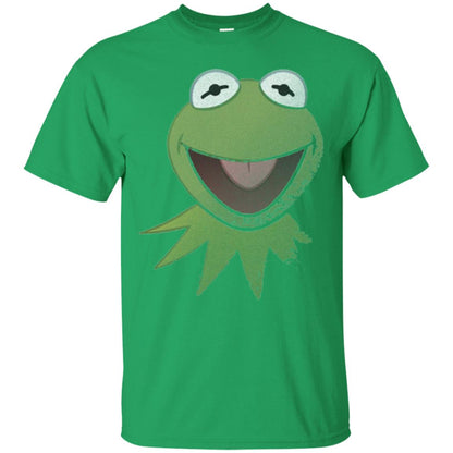 Muppets Kermit The Frog Face T-shirt Irish Green