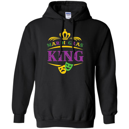 Mardi Gras King Gift T-shirt Black