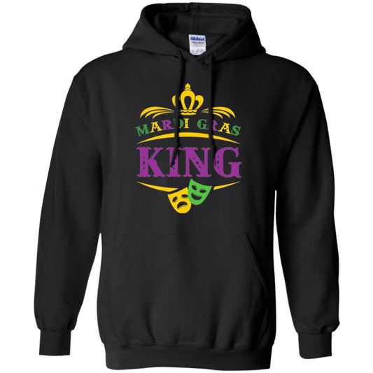 Mardi Gras King Gift T-shirt Black