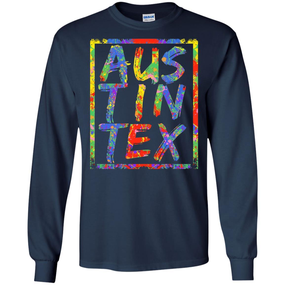 Austin Texas T-shirt Navy