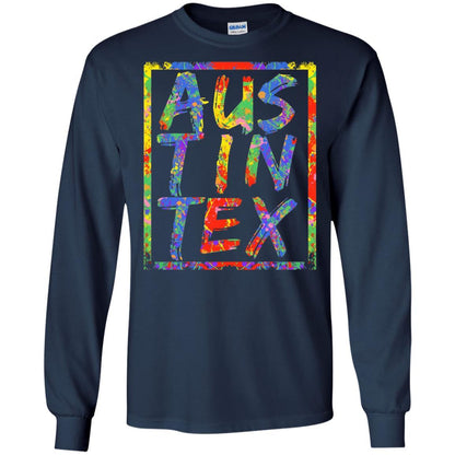 Austin Texas T-shirt Navy