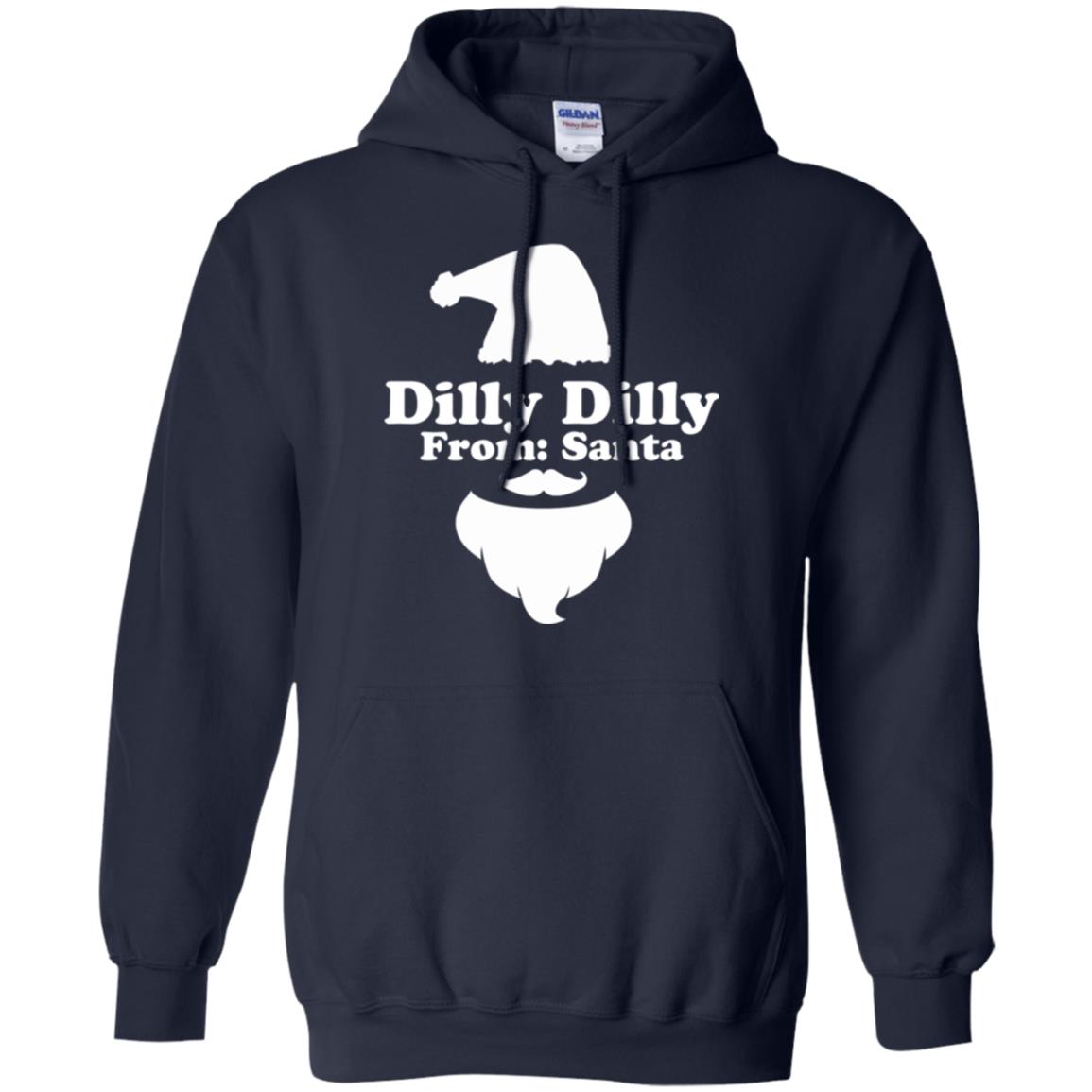 Christmas T-shirt Dilly Dilly From Santa Navy
