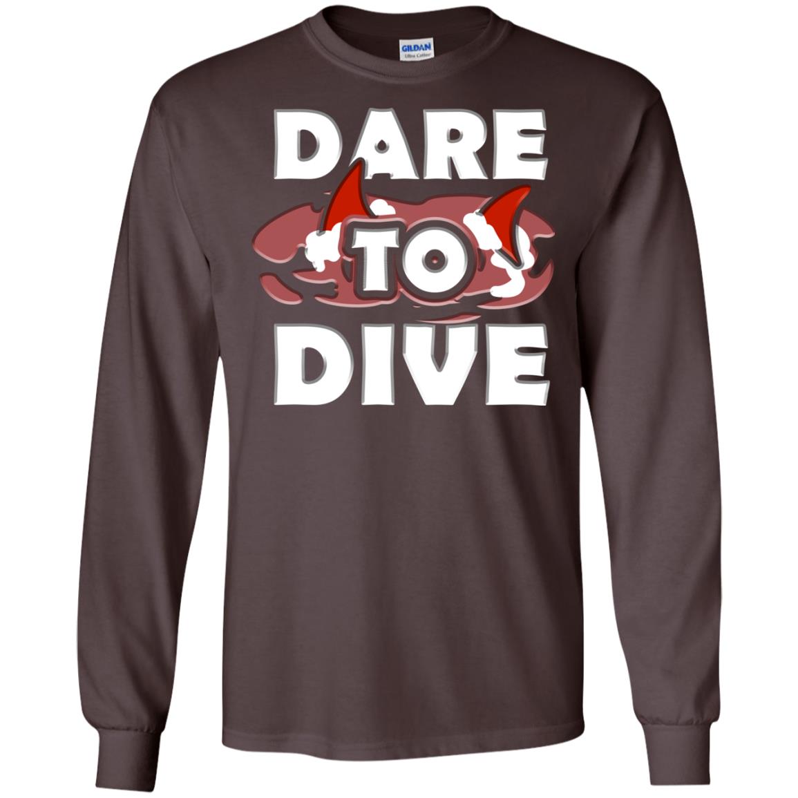 Every Day Of Dare To Dive Shark T-shirt 2018 Dark Chocolate