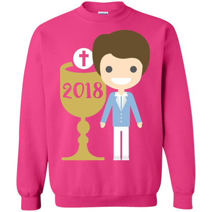 First Communion 2018 1st Holy Communion Shirt Heliconia