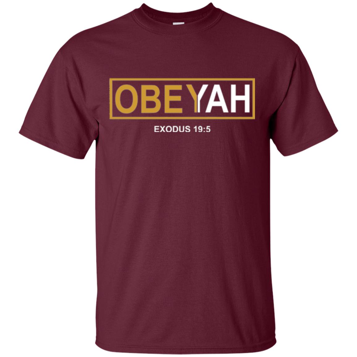 Yahweh Yahshua Yeshua Torah Hebrew Roots Movement T-shirt Maroon