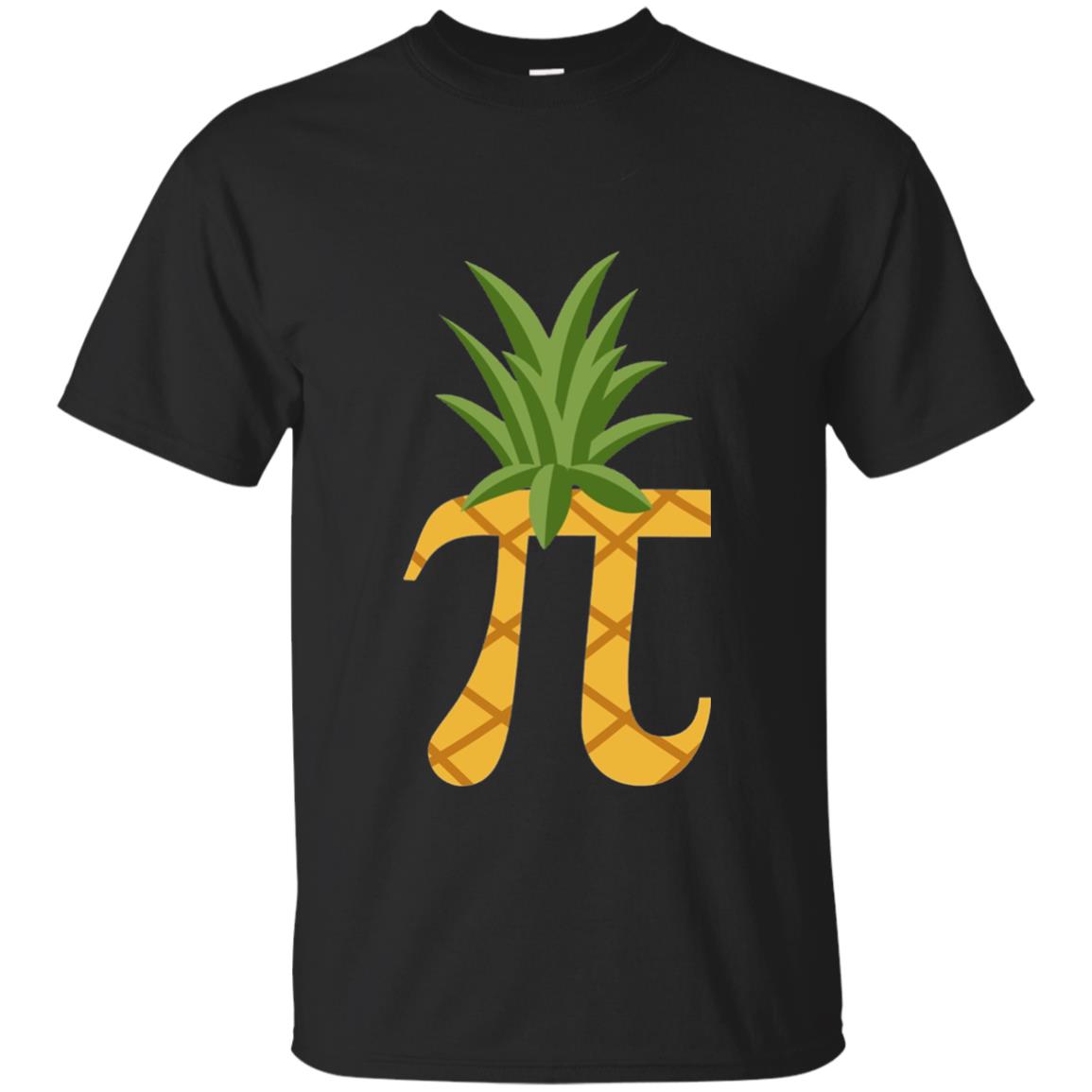 Parody Of Pi Pineapple Funny Pi Day T-shirt Black