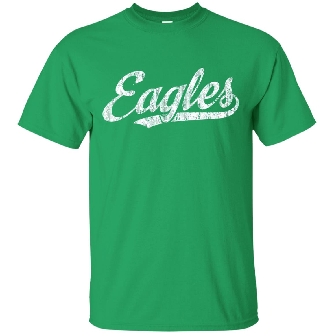 Eagles Mascot T-shirt Vintage Sports Name Irish Green