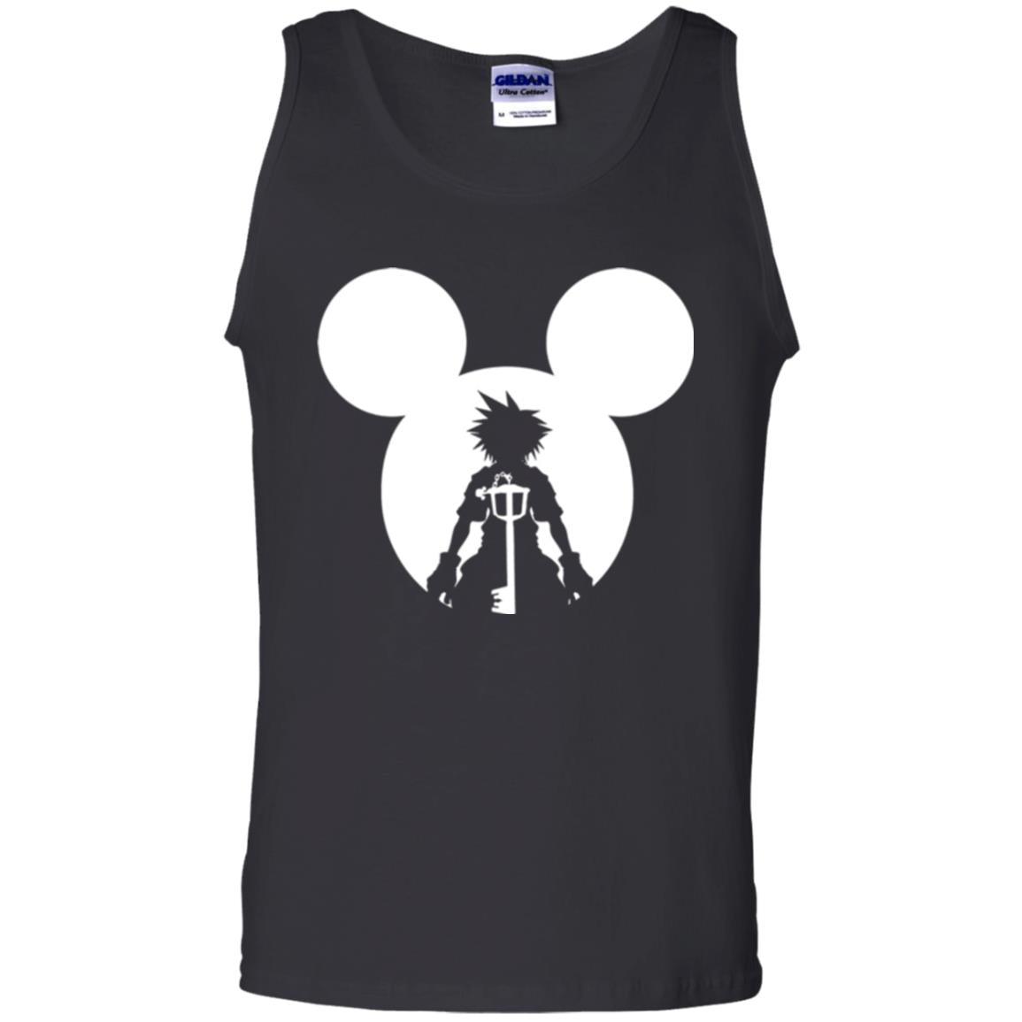 Mickey Lovers T-shirt Disney Kingdom Hearts Black