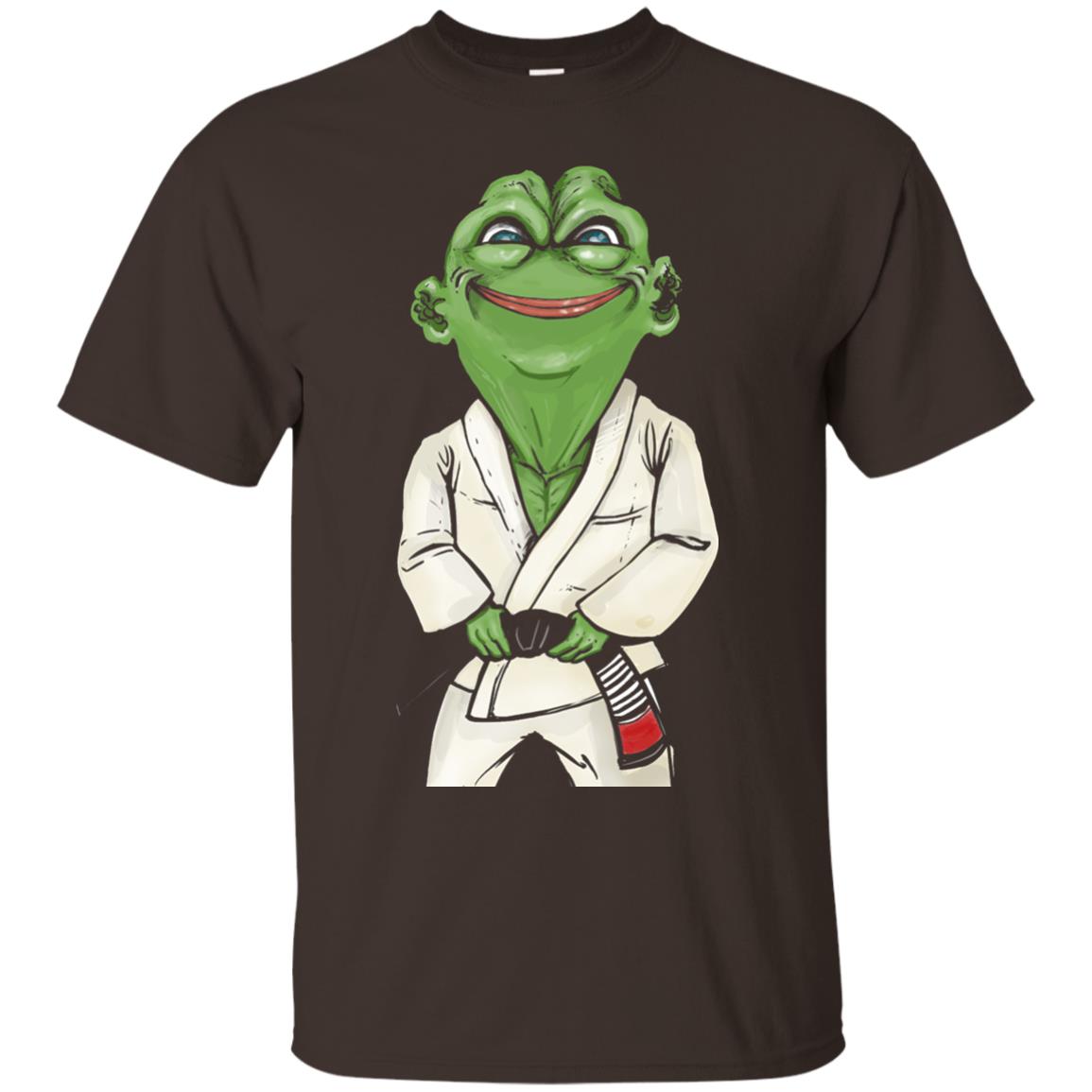 Karate Uncle Pepetch T-shirt Dark Chocolate