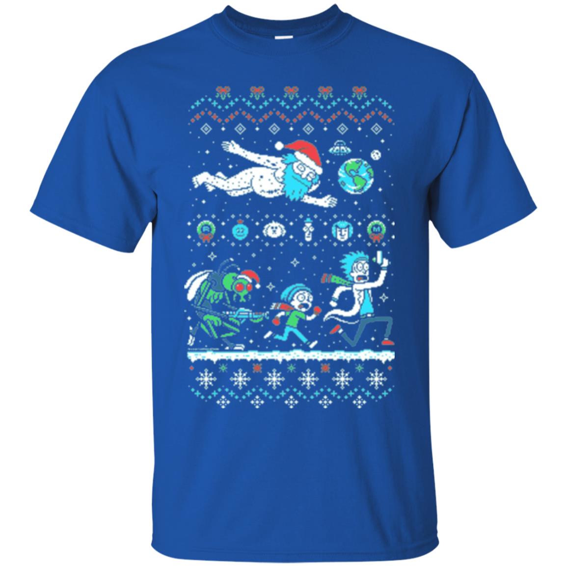 Rick And Morty T-shirt Royal