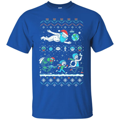 Rick And Morty T-shirt Royal