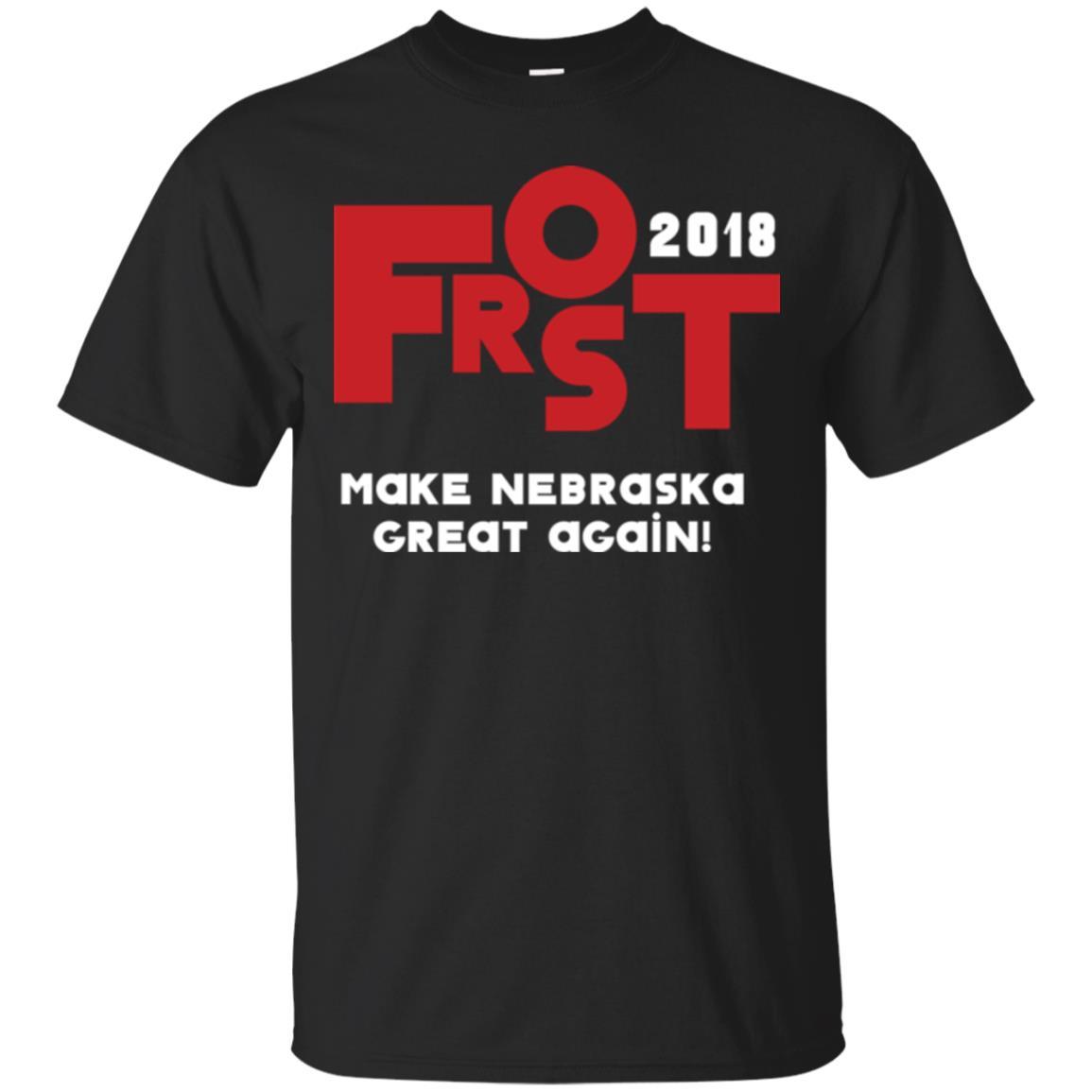 Frost 2018 Make Nebraska Great Again T-shirt Black