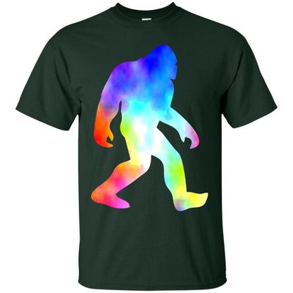 Bigfoot Sasquatch Neon T-shirt Forest