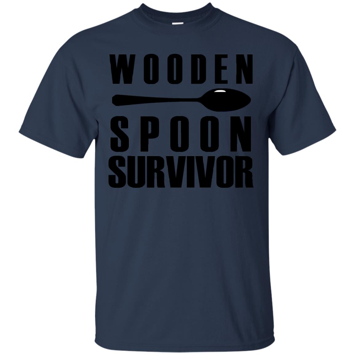 Wooden Spoons Survivor Shirt Navy