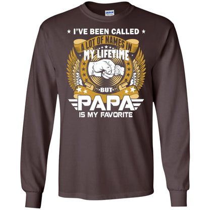 But Papa Is My Favorite Papa Shirt Dark Chocolate