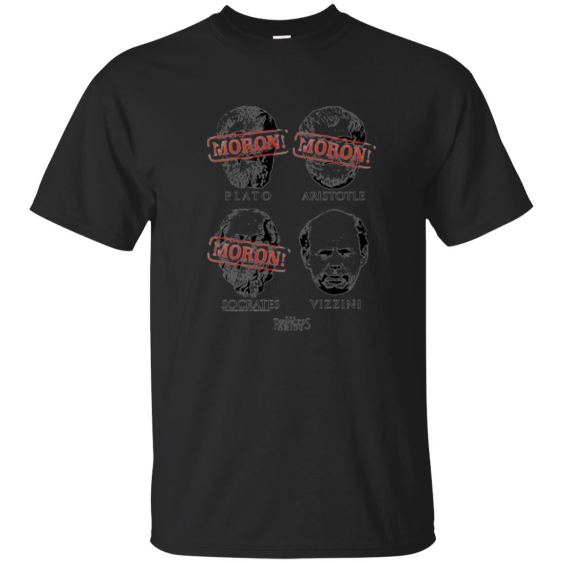 Philosopher T-shirt Princess Bride Morons T-shirt Black