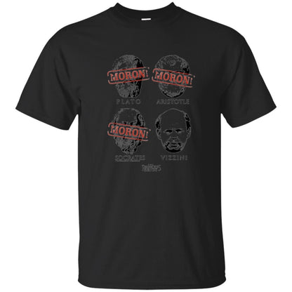 Philosopher T-shirt Princess Bride Morons T-shirt Black