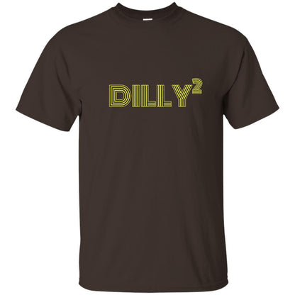 Christmas T-shirt Dilly Squared Dark Chocolate