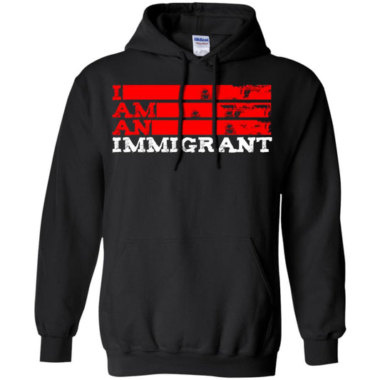 Anti Trump T-shirt Political Tee I Am An Immigrant Political Black