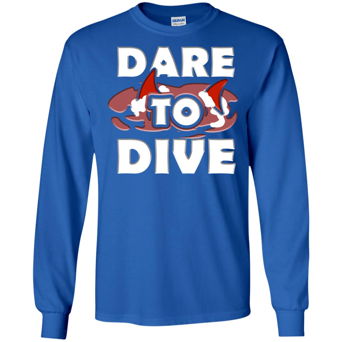 Every Day Of Dare To Dive Shark T-shirt 2018 Royal