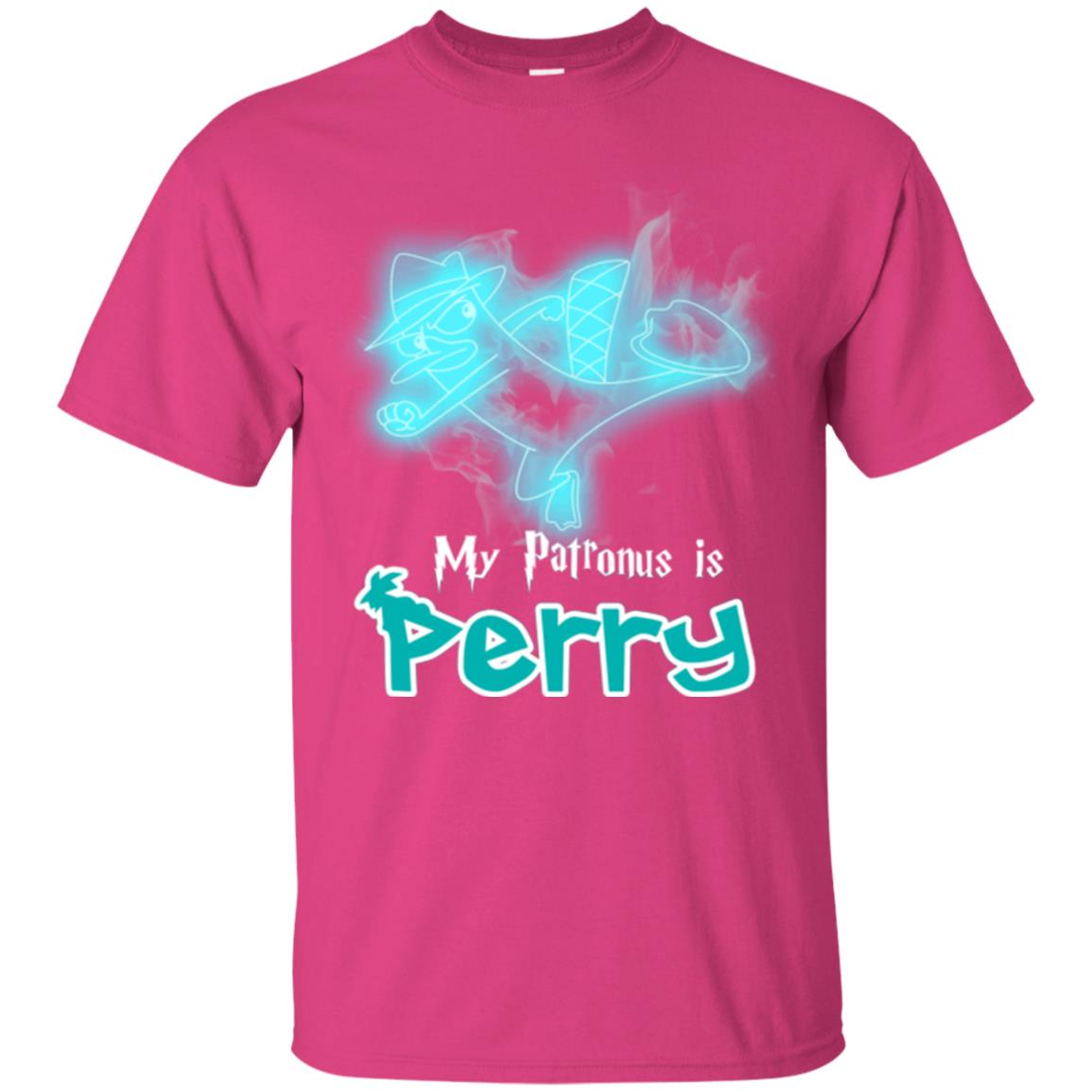 My Patronus Is Perry Hary Potter Fan T-shirt Heliconia