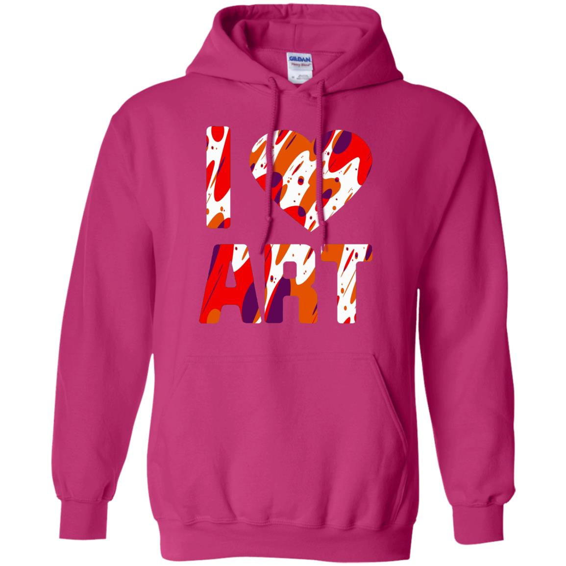Artist T-shirt I Love Art Heliconia