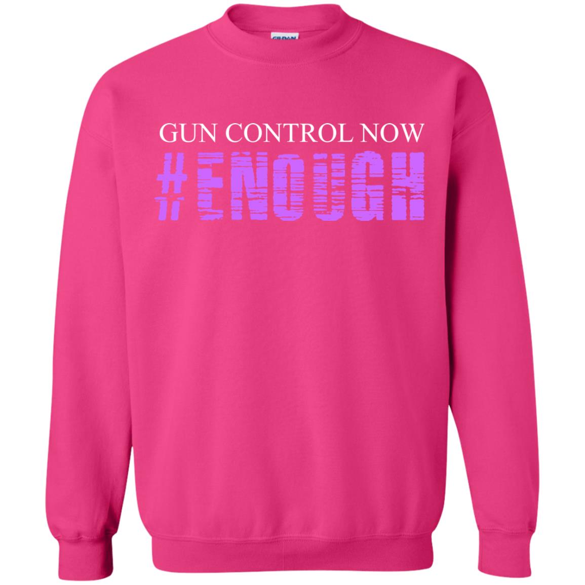Anti Gun T-shirt Gun Control Now Enough Heliconia