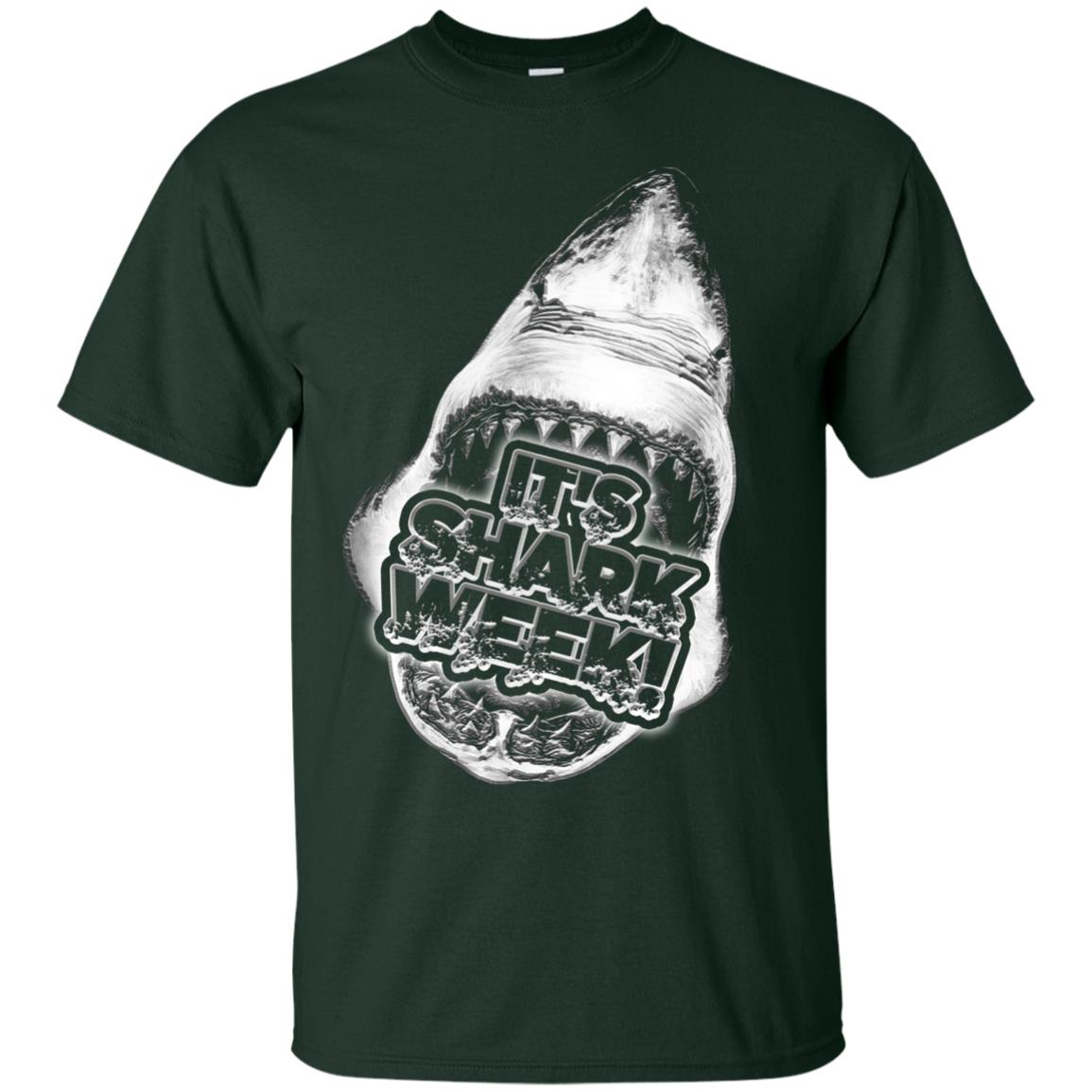 Every Day Of Shark Week T-shirt 2018 Forest