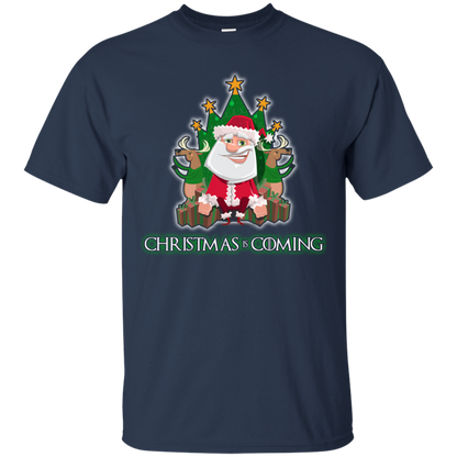 Christmas Is Coming T-shirt Navy