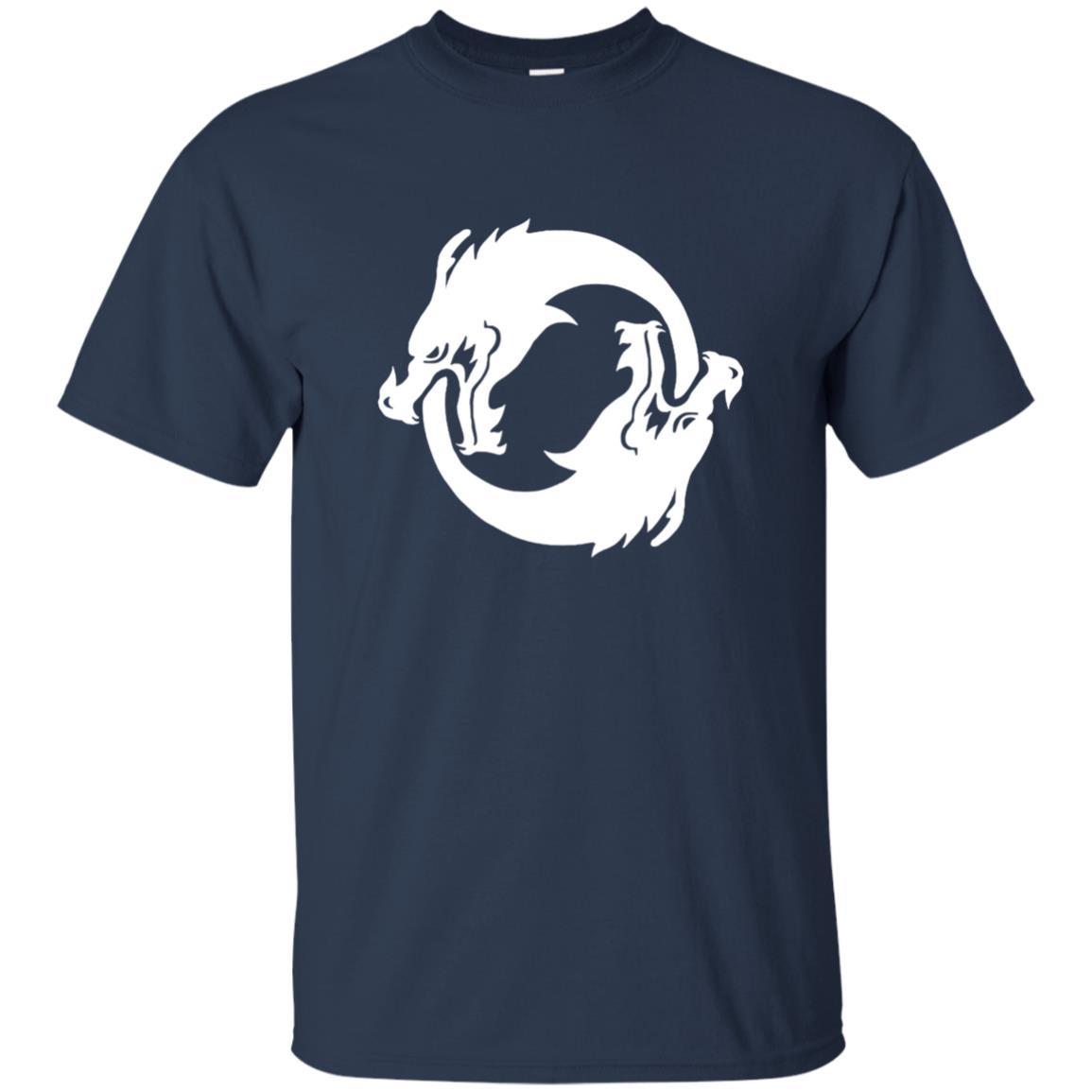 Dargon Lovers T-shirt Overwatch Hanzo Seal Spray Navy