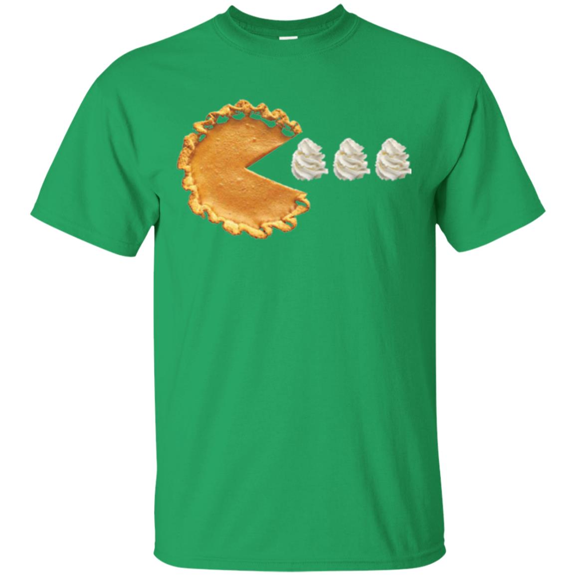 Pumpkin Pie Thanksgiving T-shirt Irish Green
