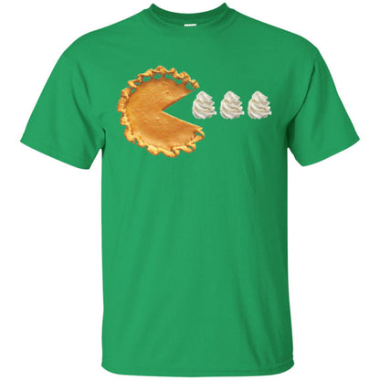 Pumpkin Pie Thanksgiving T-shirt Irish Green