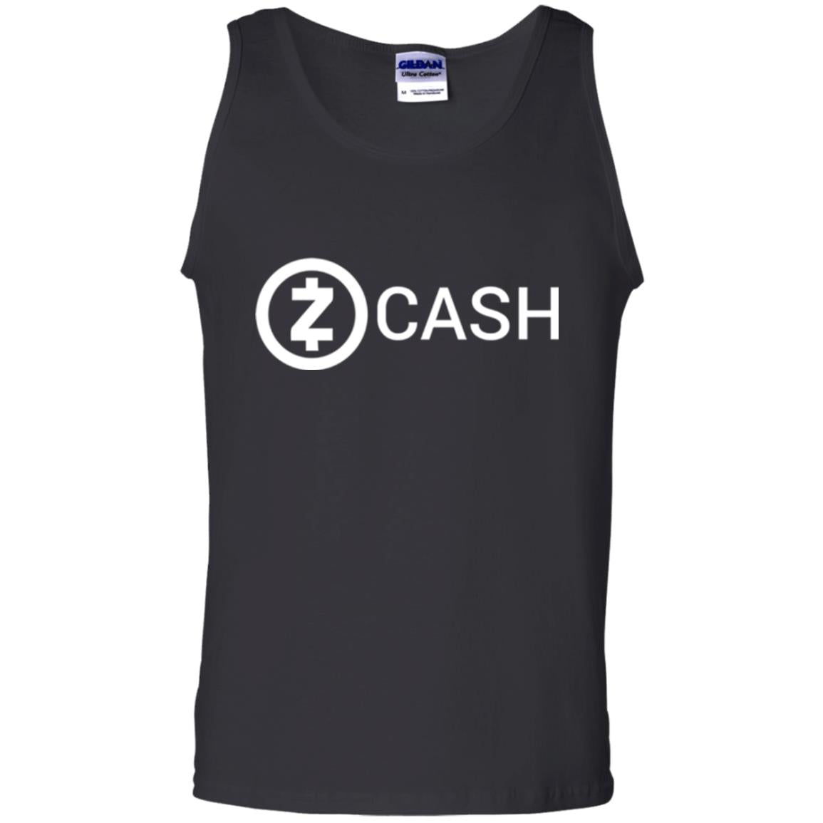 Cryptocurrency Zec Logo T-shirt Zcash Black