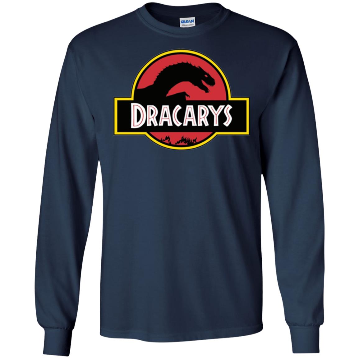 Dracarys Dragon Dinosaur T-shirt Navy