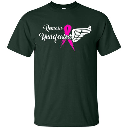Breast Cancer T-shirt Remain Undefeated Forest