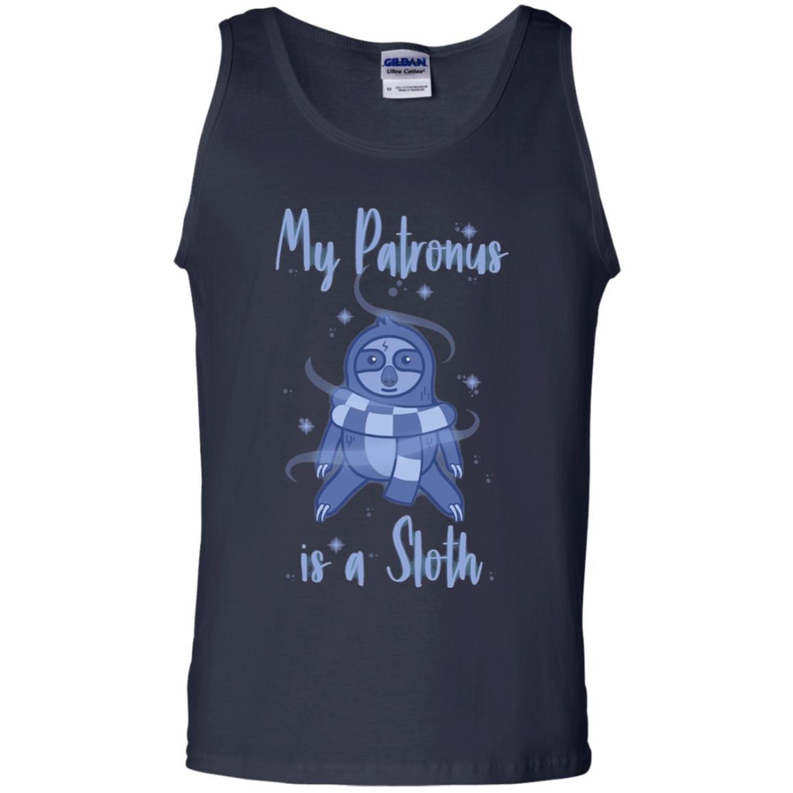 Film T-shirt My Patronus Is A Sloth T-shirt Navy