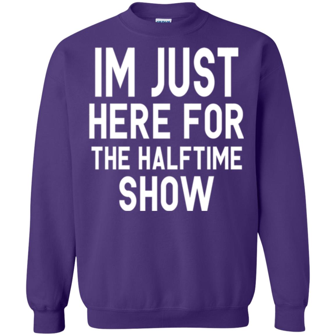 I'm Just Here For The Halftime Show T-shirt Purple
