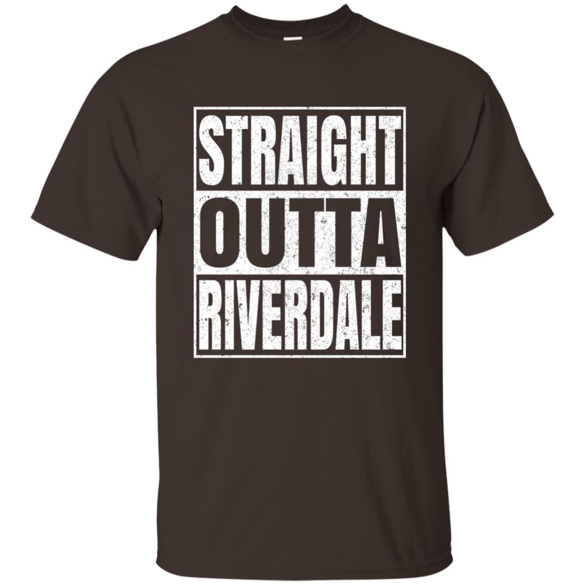 United States T-Shirt Straight Outta Riverdale Dark Chocolate