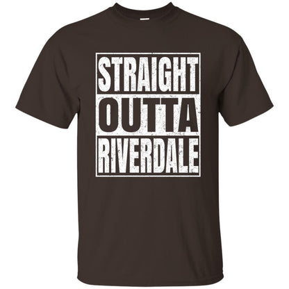 United States T-Shirt Straight Outta Riverdale Dark Chocolate