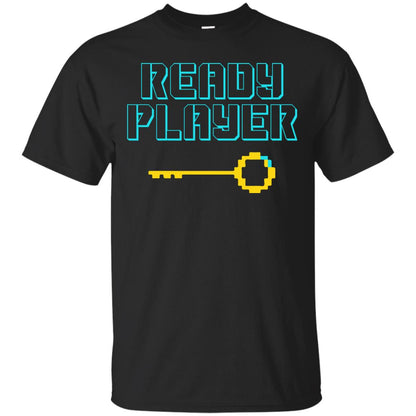 Ready Player Gamer T-shirt Black