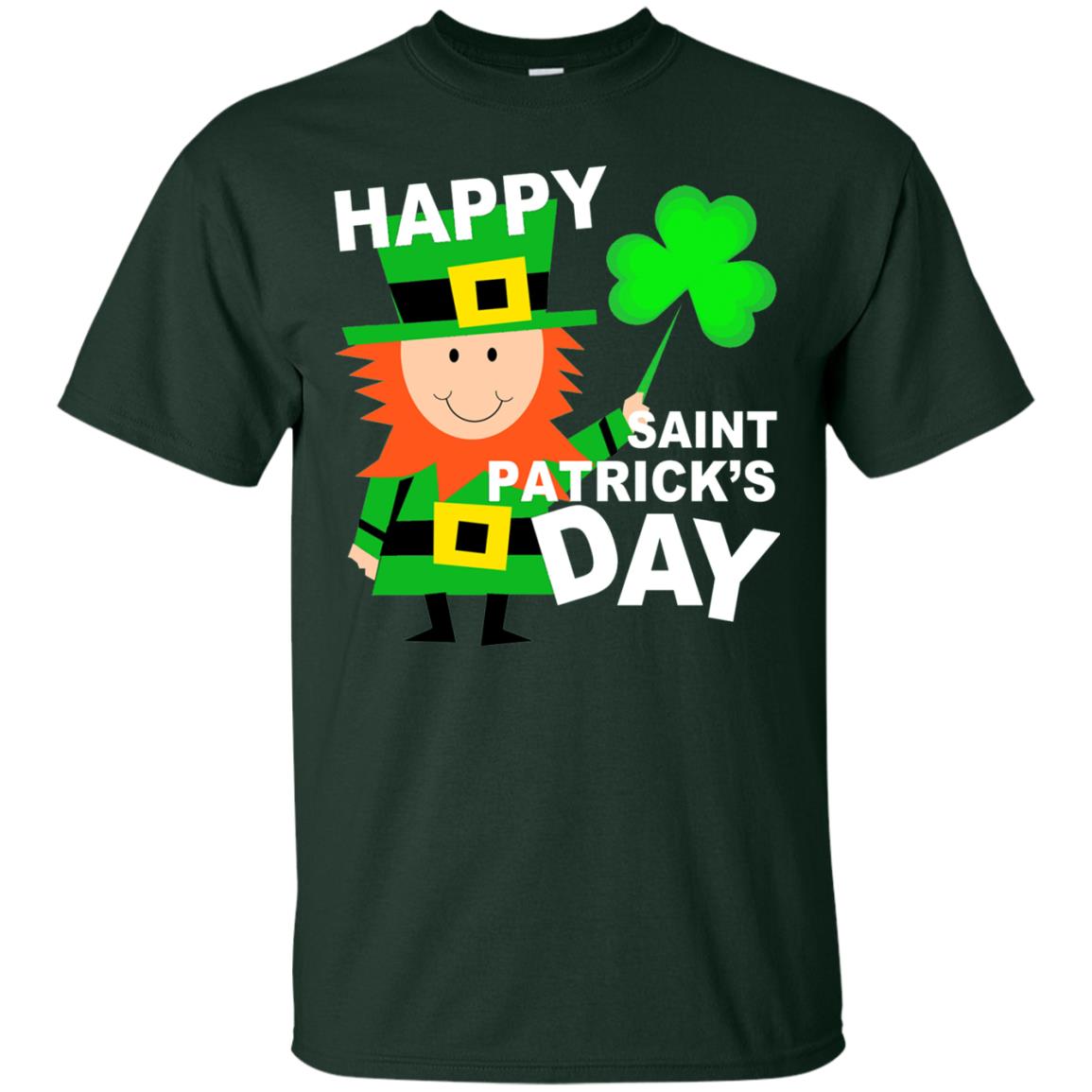 Teacher T-shirt St. Patrick's Day Forest Green