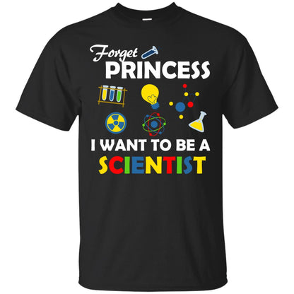 Forget Princess I Want To Be A Scientist Black