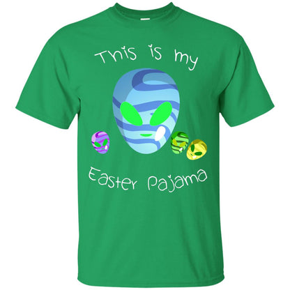 Easter Pajama Alien Shirt Irish Green