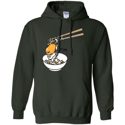 Film T-shirt Gudetama Chopsticks Forest Green