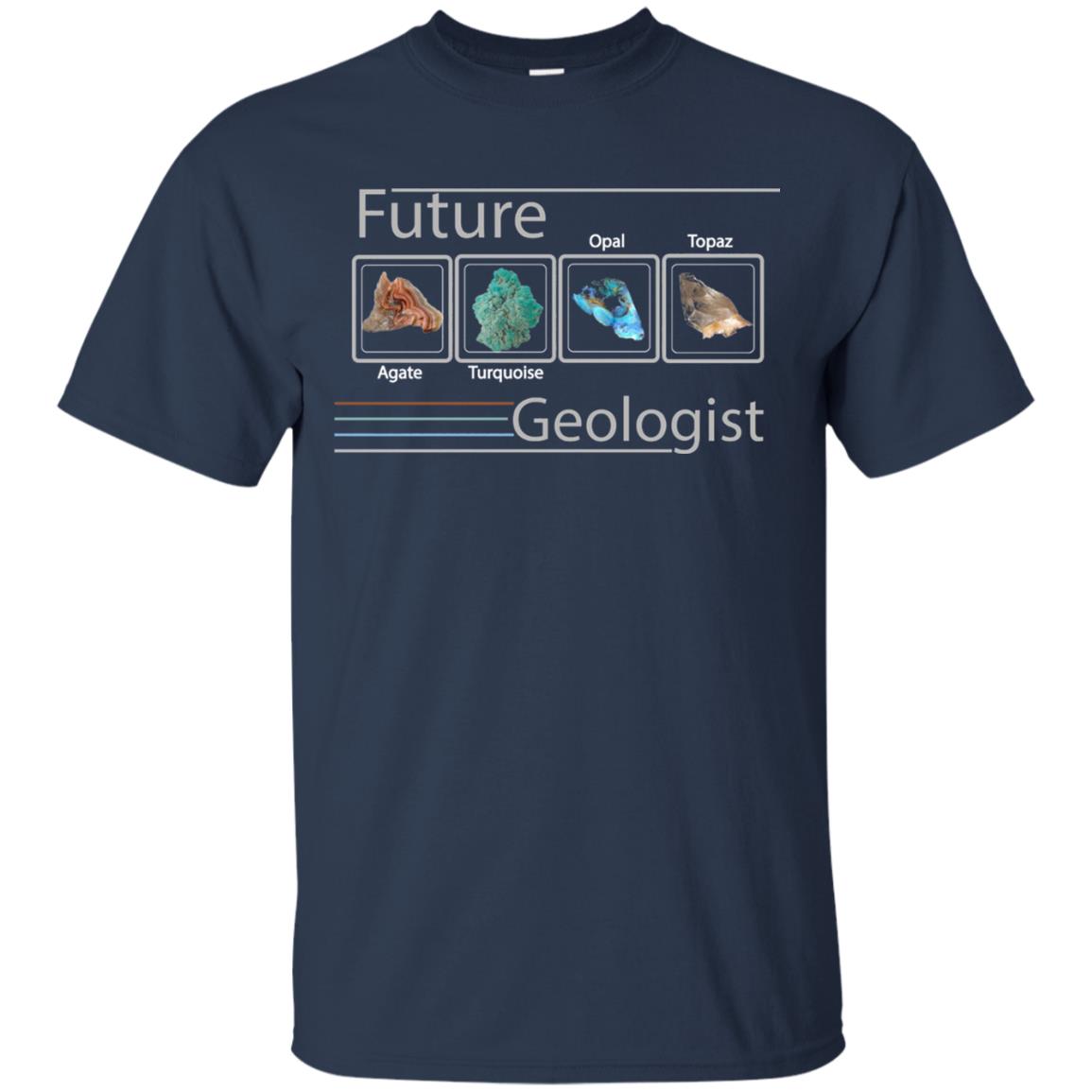 Science T-shirt Future Geologist Navy